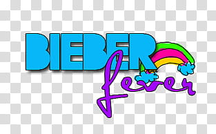 Textos, Bieber fever illustration transparent background PNG clipart