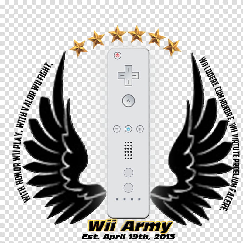 Wii Army Logo sans firearms transparent background PNG clipart