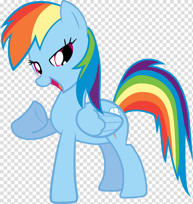 Rainbow Dash Ego Moment transparent background PNG clipart