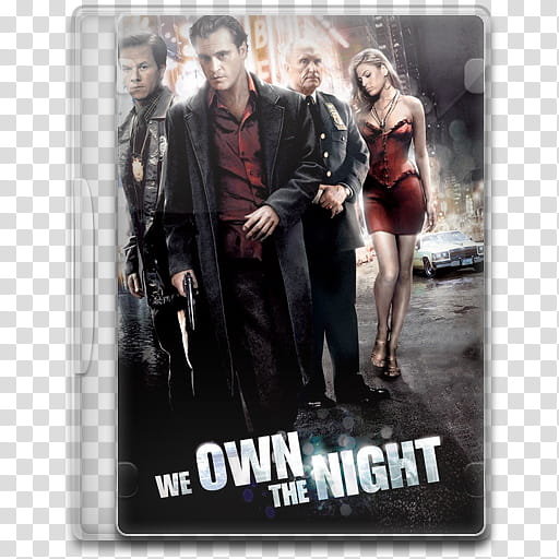 Movie Icon Mega , We Own the Night, We Own The Night movie case transparent background PNG clipart