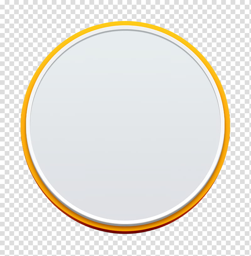 UI icon Play button icon Music player icon, Yellow, Circle, Dishware, Plate, Tableware transparent background PNG clipart