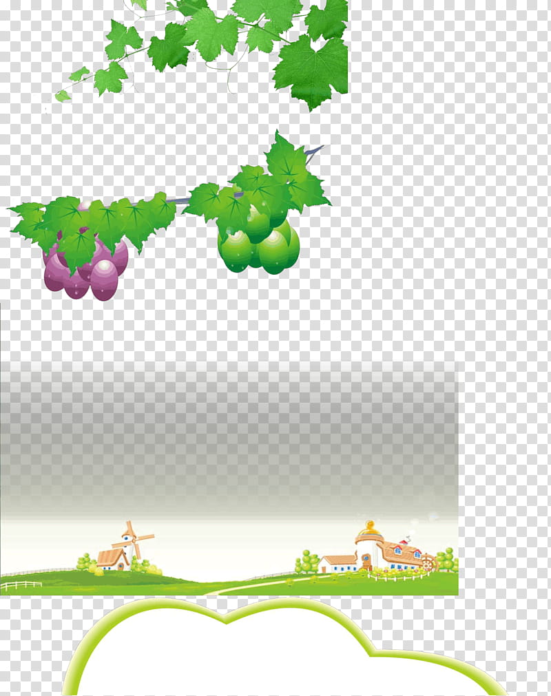 roman grapes border clip art