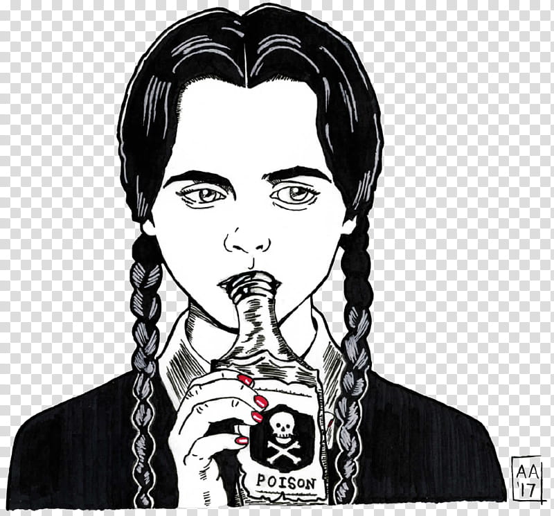 Wednesday Addams Cliparts