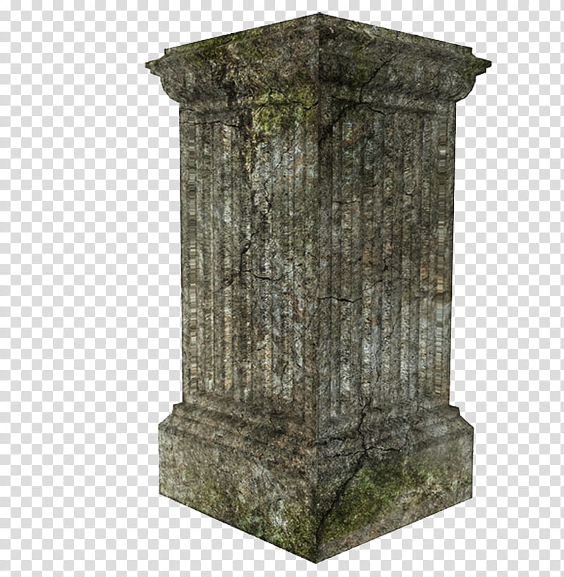 pedestal, concrete brown column transparent background PNG clipart