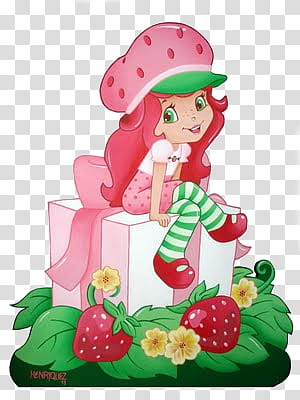 Frutillita, Strawberry Shortcake transparent background PNG clipart