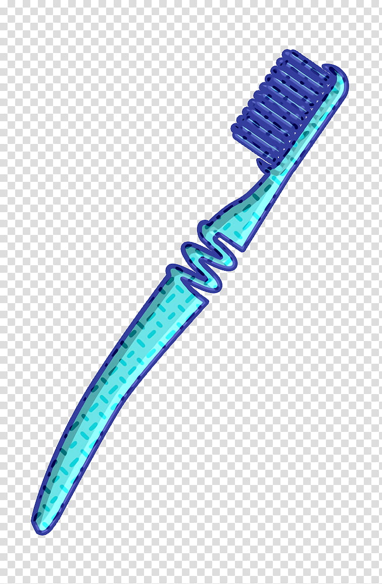 brush icon dental icon isolated icon, Oral Icon, Paste Icon, Tooth Icon, Toothbrush Icon, Electric Blue, Tooth Brushing, Tool, Hand Tool transparent background PNG clipart