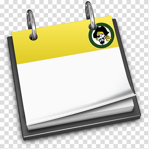 Veronica Mars Icon Set, VMYiCalEmpty, yellow and white note transparent background PNG clipart