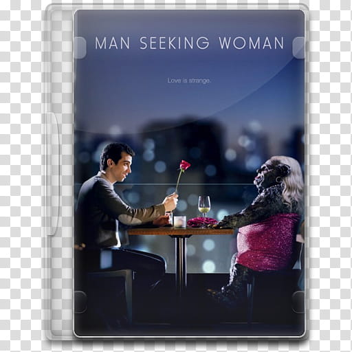 TV Show Icon Mega , Man Seeking Woman, MAn Seeking Woman case transparent background PNG clipart
