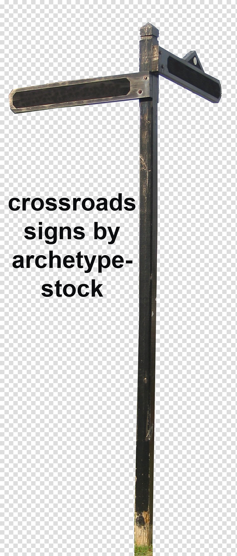 Cutout Crossroads Signs , black crossroad sign pole transparent background PNG clipart