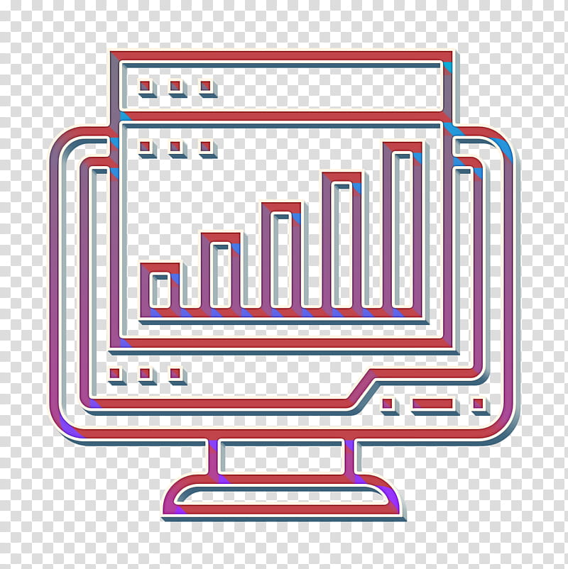 Chart icon Programming icon Data analytics icon, Line, Text, Technology transparent background PNG clipart