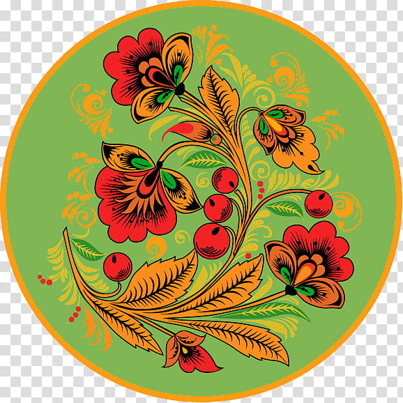 ring ring ring, red and orange flower painting transparent background PNG clipart