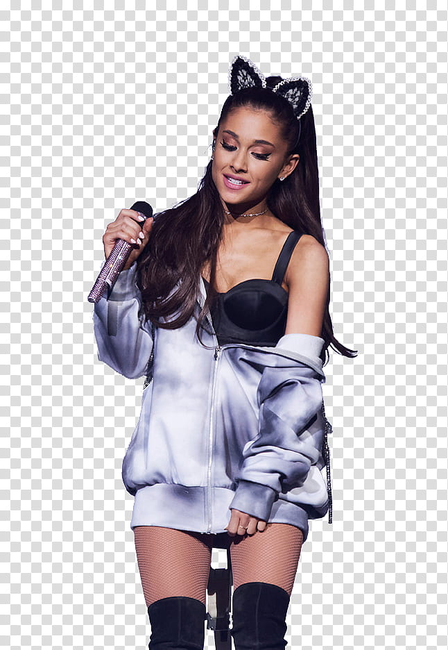 Ariana Grande , () as Smart Object- transparent background PNG clipart