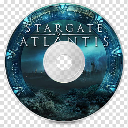 TV Series Disc Icons Pack, Stargate Atlantis  transparent background PNG clipart