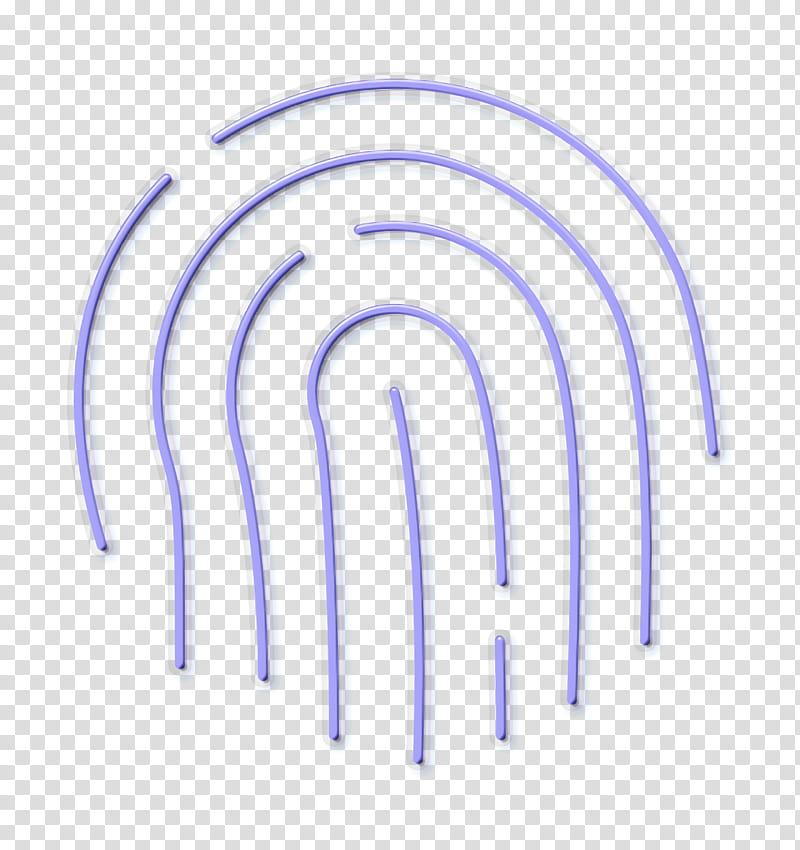 Fingerprint icon Essential Set icon, Line, Logo transparent background PNG clipart