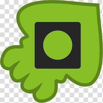 UPDATED  Splatoon Inspired Social Media Icons , Imgur, black and green logo illustration transparent background PNG clipart