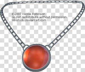 red and black necklace transparent background PNG clipart thumbnail