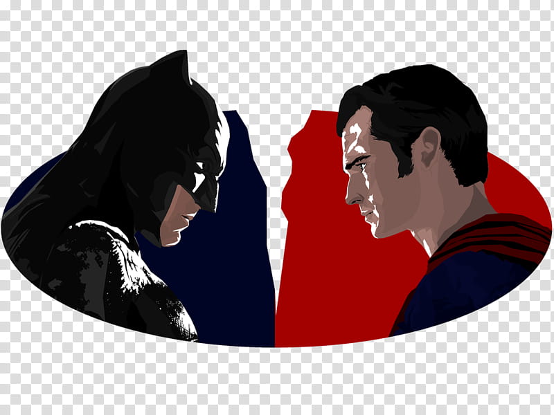 Batman Vs Superman transparent background PNG clipart