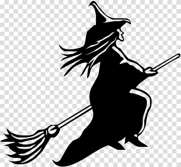 Witch, Broom, Witchcraft, Witchs Broom, Drawing, Witch Ball, Silhouette, Footwear transparent background PNG clipart