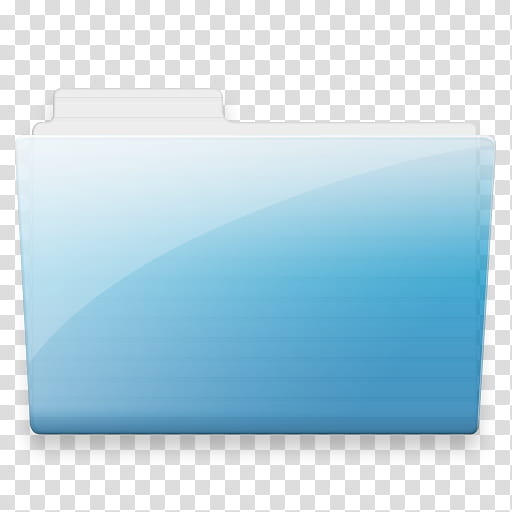 Aqua Folder Psd, blue and white folder icon transparent background PNG clipart