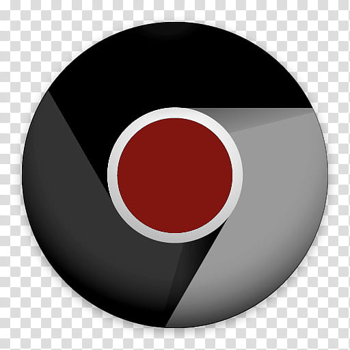 New Google Chrome Custom, black, gray, and red Google Chrome icon transparent background PNG clipart