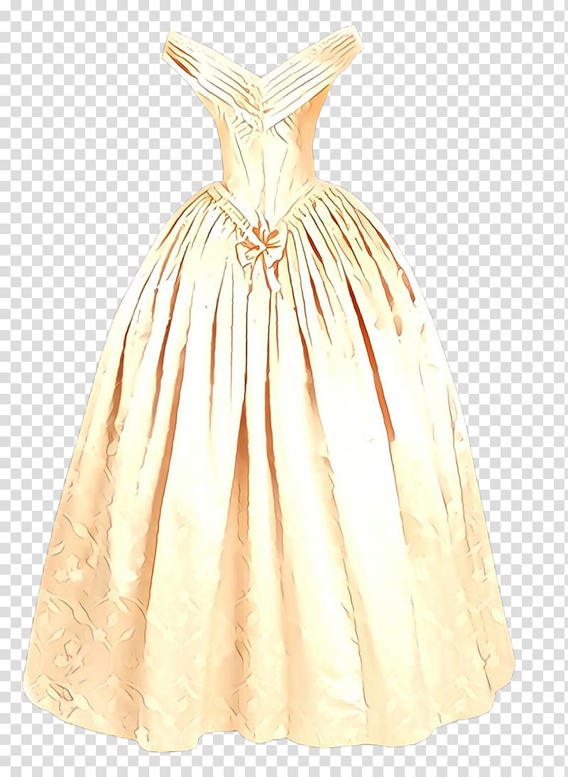 Party, Cartoon, Satin, Cocktail Dress, Gown, Yellow, Costume Design, Clothing transparent background PNG clipart