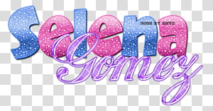 Texto de Selena Gomez transparent background PNG clipart thumbnail