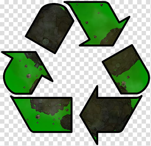 Green Leaf, Recycling Symbol, Green Dot, Waste, Reuse, Label, Sign, Waste Management transparent background PNG clipart