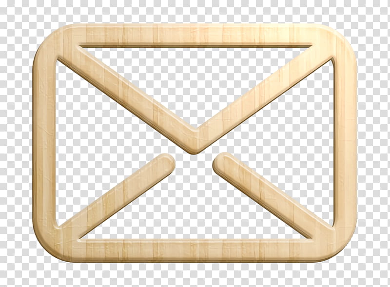 creanimasi icon email icon mail icon, Table, Triangle, Beige, Wood, Square transparent background PNG clipart