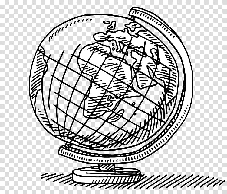 Geography Line Art, Geography , Drawing, Landform, Black And White
, Circle, Area, Sphere transparent background PNG clipart