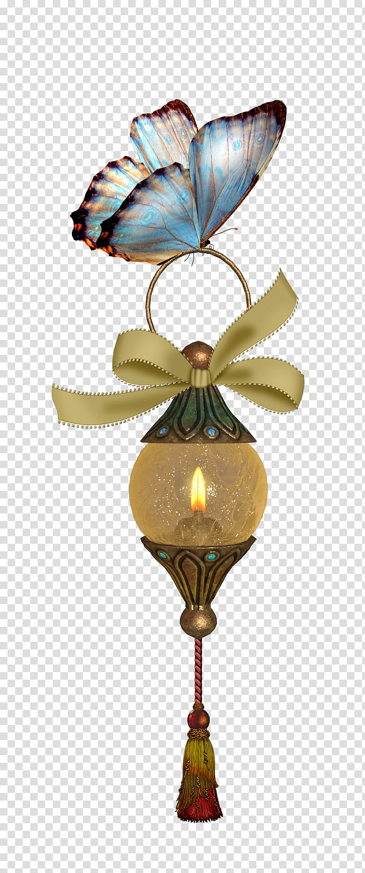 Fantasy Lantern , brown lantern illustration transparent background PNG clipart