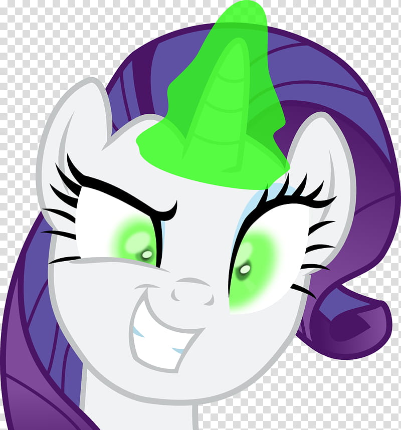 Rarity Se Evil Smile, white My Little Pony illustration transparent background PNG clipart