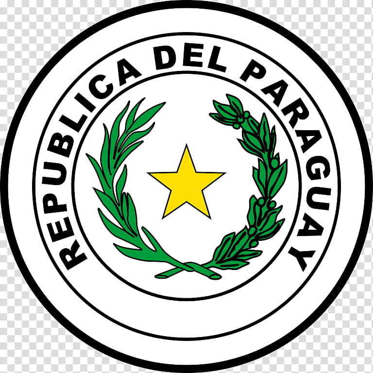 Green Leaf Logo, President, Coat Of Arms Of Paraguay, France, Government, Republic, Flag Of Paraguay, Line transparent background PNG clipart