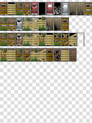 !wreckeddoors, assorted color door lot transparent background PNG clipart !wreckeddoors, assorted color door lot transparent background PNG clipart
