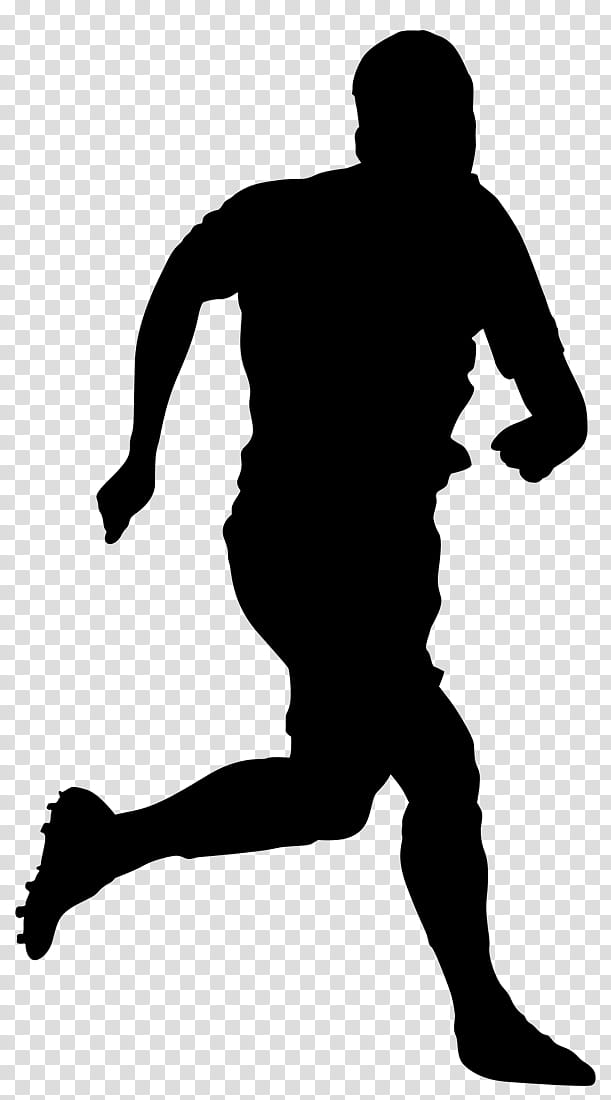 American Football, Football Player, Silhouette, Running, Recreation, Lunge, Sprint transparent background PNG clipart