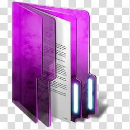 Violet Windows  Folders, purple folder illustration transparent background PNG clipart