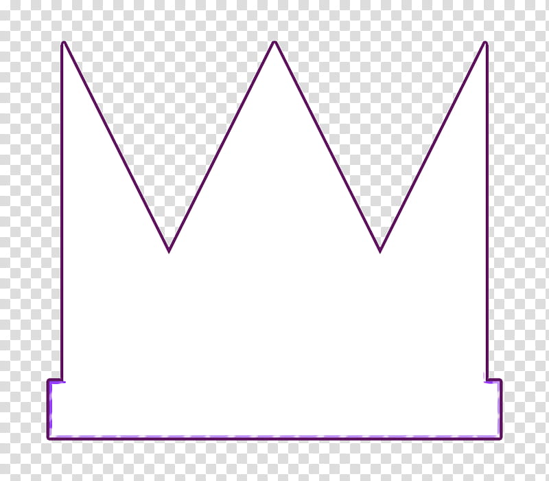 crown icon first icon premium icon, Service Icon, Purple, Violet, Text, Pink, Magenta, Triangle transparent background PNG clipart