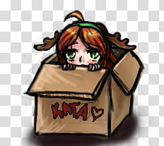 Katarina in the Box transparent background PNG clipart