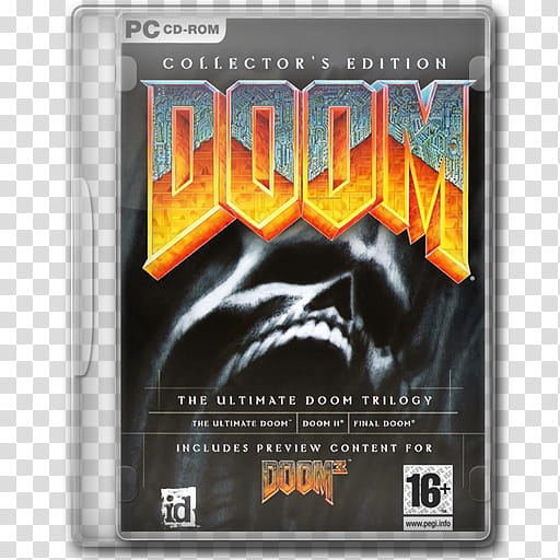 Game Icons , Doom Collector's Edition transparent background PNG clipart