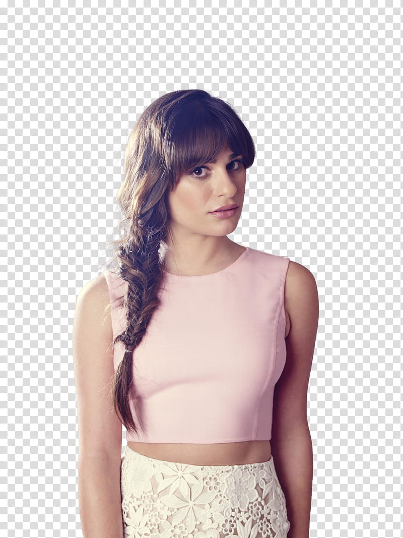 LEA MICHELE,  transparent background PNG clipart