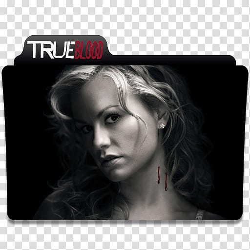 True Blood Folder Icon, True Blood Sookie transparent background PNG clipart