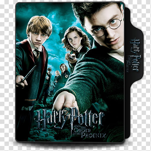 Harry Potter   Folder Icons, Harry Potter and the Order of the Phoenix v transparent background PNG clipart