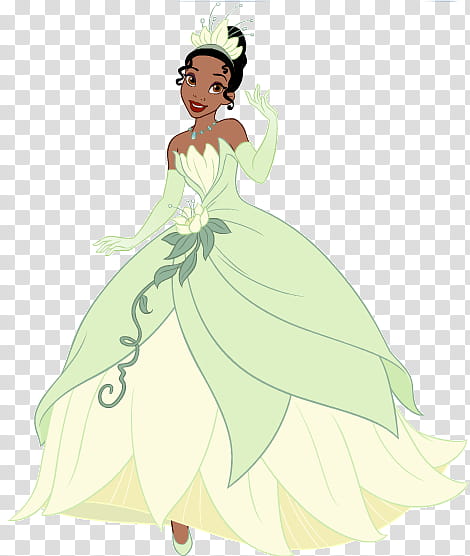Disney Tiana, Disney Princess and the Frog illustration transparent background PNG clipart