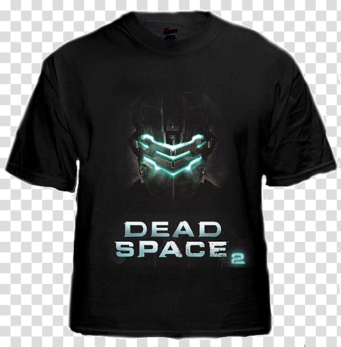 Dead Space Shirt , black and blue Dead Space  t-shirt transparent background PNG clipart