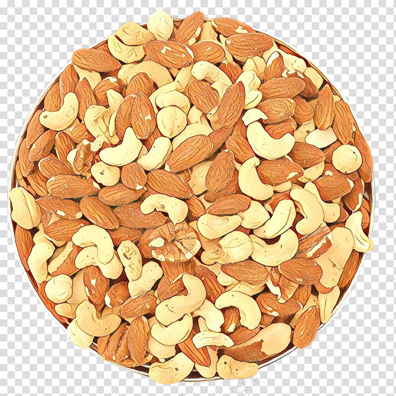 mixed nuts food nut nuts & seeds cuisine, Cartoon, Nuts Seeds, Ingredient, Plant, Almond, Dish transparent background PNG clipart