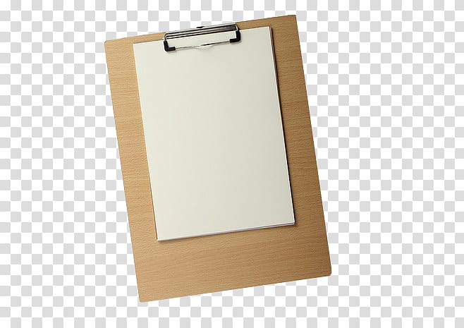 , white printer paper with clip board transparent background PNG clipart