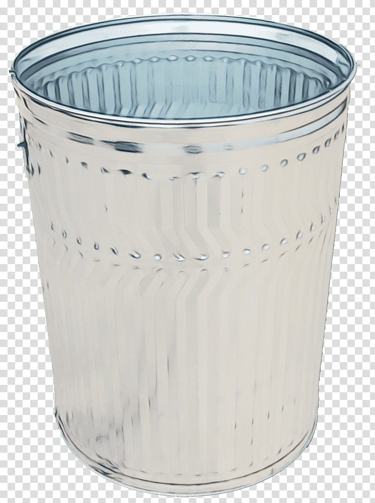 cylinder waste container basket laundry basket plastic, Watercolor, Paint, Wet Ink, Household Supply, Glass, Bucket transparent background PNG clipart