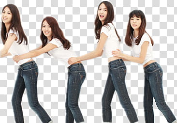 SeoHyun Hyoyeon YoonA and Sunny SNSD transparent background PNG clipart