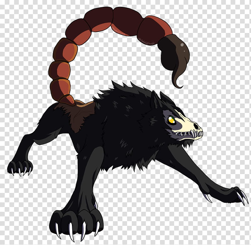 Comm, Dark Wolf transparent background PNG clipart