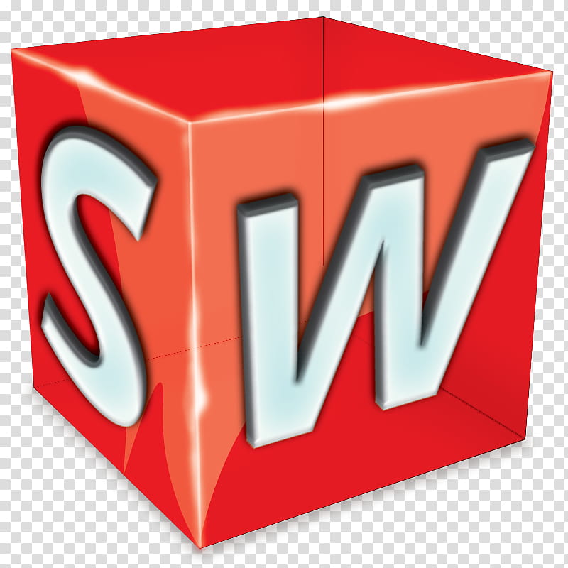 Solidworks Icon , SW transparent background PNG clipart