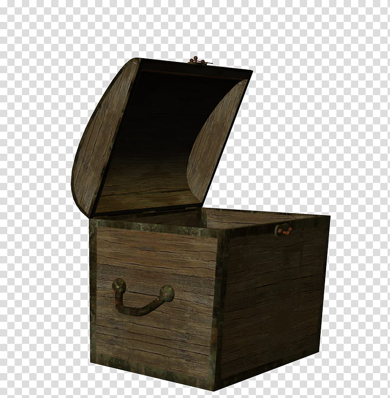 Sea Chest , brown wooden open chest box transparent background PNG clipart